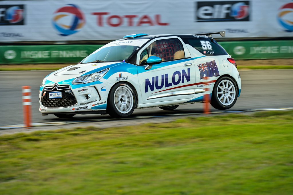 Jonas Lynge fra Nibe er ny dansk mester i Citroën DS3 Cup
(Foto: Morten Kimer)